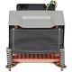 6. Inter-Tech Q-5 Procesor Radiator 6 cm Czarny, Srebrny 1 szt.