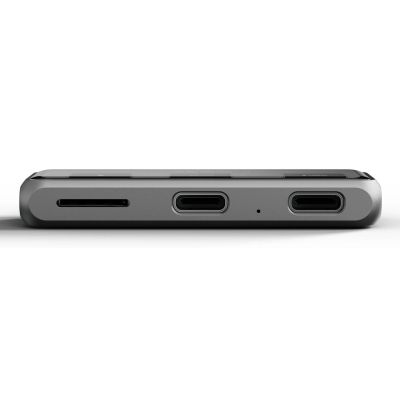 4. Satechi USB-C PD Mobile XR Hub i czytnik kart MicroSD gwiezdny szary