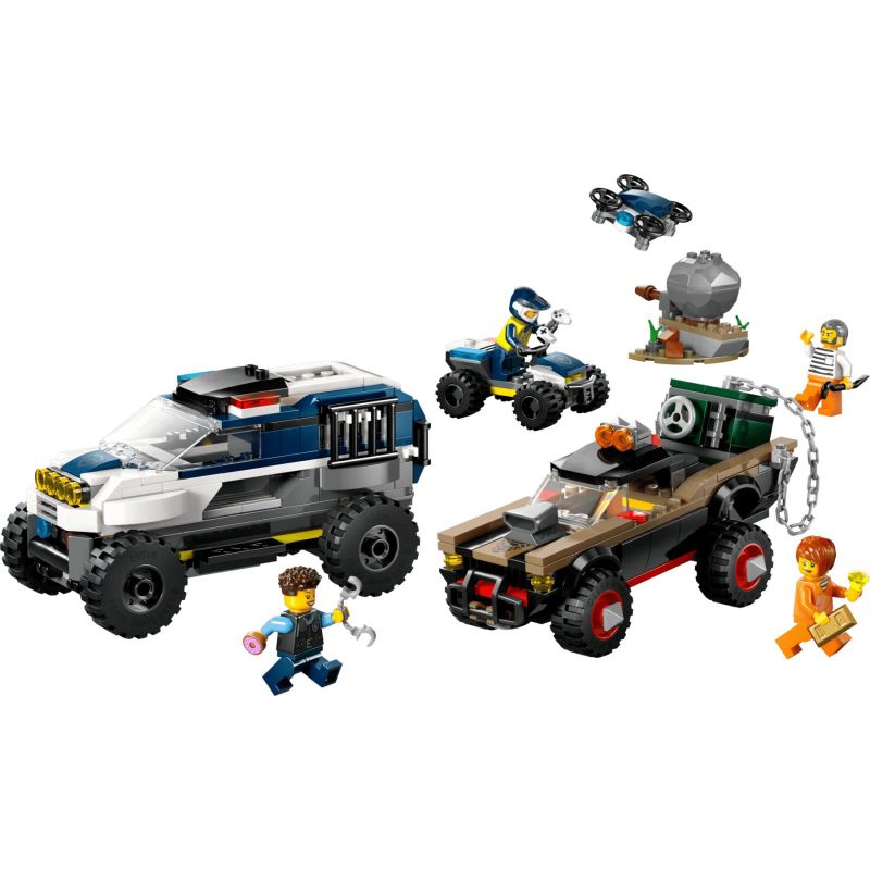 3. LEGO City 60449 - Pościg terenówką policyjną