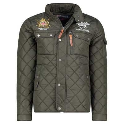 Kurtka męska Geographical Norway BELIFICIO  MEN 001 KAKI (WY4492H/GN-KAKI)