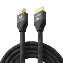 Wozinsky kabel HDMI 2.1 8K 60 Hz 48 Gbps / 4K 120 Hz / 2K 144 Hz 5 m srebrny (WHDMI-50)