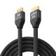 Wozinsky kabel HDMI 2.1 8K 60 Hz 48 Gbps / 4K 120 Hz / 2K 144 Hz 5 m srebrny (WHDMI-50)