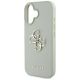 6. Etui Guess Grained Big 4G Logo Small Classic Logo na iPhone 16 - zielone