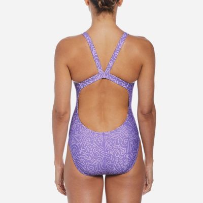 2. Kostium kąpielowy Nike Hydrastrong Multi Print W NESSD011 582