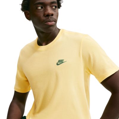 5. Koszulka męska Nike Club Tee żółta AR4997 723