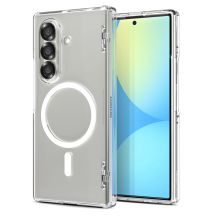 Etui Spigen Tough Armor Pro Mag MagSafe na Samsung Galaxy Z Fold 7 - przezroczysto-białe