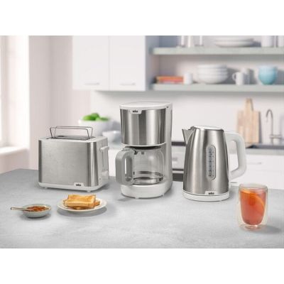5. Braun HT 1510 8 2 kaw. 900 W Stal nierdzewna, Biały