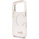 7. Etui Guess IML Script Metal MagSafe do iPhone 17 Pro Max - różowe