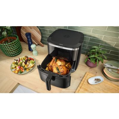 10. Frytkownica beztłuszczowa Bosch MAFS2671B (1800w; 7,2L)
