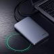 11. Kieszeń Ugreen CM300 70498 na dysk twardy 2,5'' SATA 3.0 6Gbps - szary + kabel USB-C - USB-A 0.5m