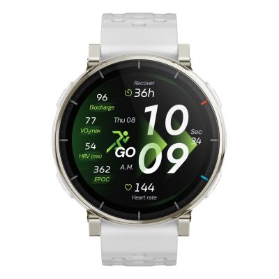 3. Amazfit Active 3 3,35 cm (1.32") AMOLED Cyfrowy 466 x 466 px Ekran dotykowy Złoto GPS