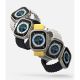 4. Etui Ringke Slim 2-pack na Apple Watch Ultra 1 / 2 (49 mm) - przezroczysty i tytanowy