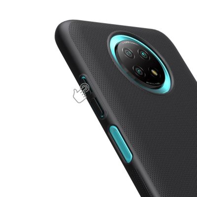 16. Nillkin Super Frosted Shield wzmocnione etui pokrowiec Xiaomi Redmi Note 9T 5G czarny