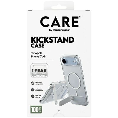 5. Etui CARE by PanzerGlass Feature w. Kickstand MagSafe na iPhone Air - przezroczyste
