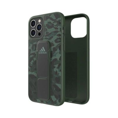 2. Etui Adidas SP Grip Case Leopard na iPhone 12 Pro Max - zielone