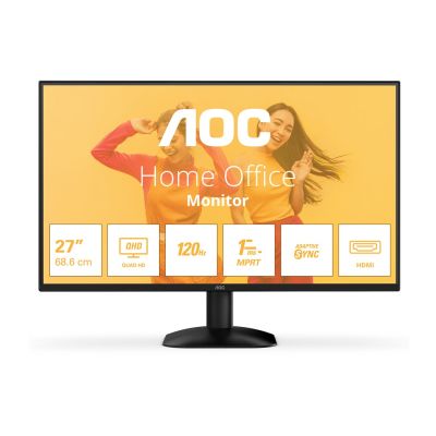 7. Monitor AOC (27") Q27B35S3 16:09 HDMI+DP IPS black