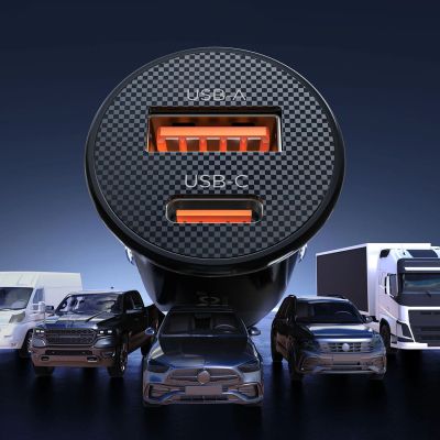9. Ładowarka samochodowa ORICO PowerMini 30W 1A1C Fast Car Charger
