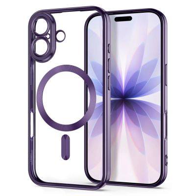 2. Etui Tech-Protect MagFlex na iPhone 17 - przezroczysto-fioletowe