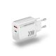 2. ESPERANZA ŁADOWARKA SIECIOWA 20W USB-C PD 20W / USB-A QC 3.0 18W BIAŁA EZC105W