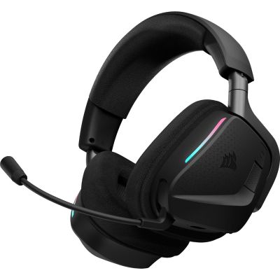 Corsair VOID v2 MAX WIRELESS Zestaw słuchawkowy Bezprzewodowy Opaska na głowę Gaming Bluetooth Czarny