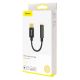 15. Adapter Baseus L54 do słuchawek USB-C / mini jack 3.5mm DAC 24 bit 48 KHz - czarny