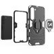 20. Wozinsky Ring Armor etui Samsung Galaxy S23+ pancerny pokrowiec uchwyt magnetyczny ring czarne