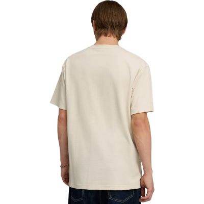 4. Koszulka męska Puma ESS Elevated Relaxed Tee beżowa 692018 87