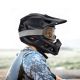 15. Kask rowerowy fullface Wozinsky z odpinanym daszkiem 57-59 cm - czarny