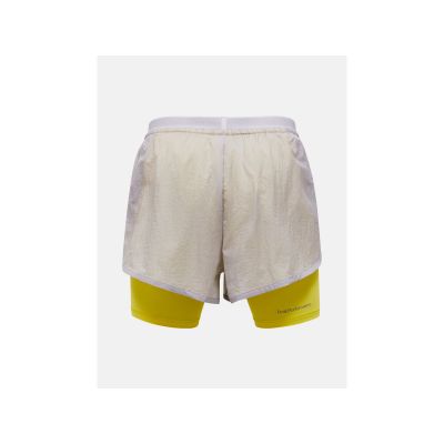 2. Szorty damskie PEAK PERFORMANCE W Discover 2-In-1 Shorts kolor szary