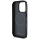 7. Etui BMW M Perforated Tricolor Line MagSafe na iPhone 16 Pro - szare