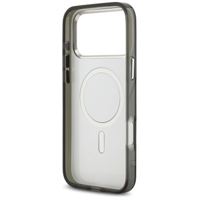 7. Etui Karl Lagerfeld IML Aquarelle Karl & Choupette & Logo MagSafe na iPhone 17 Pro Max - czarne