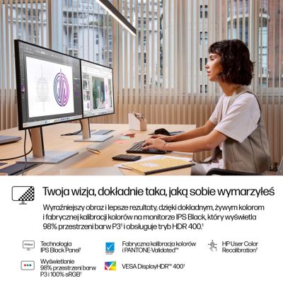 10. Monitor HP S7 PRO 727PU 27 cali 16:9