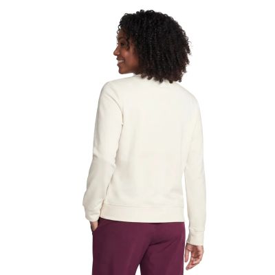 2. Skechers Go Luxe Rib Hoodie JA293-OFWT Białe L