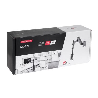 9. Uchwyt biurkowy do monitora Maclean MC-775 (biurkowy; 17" - 32"; max. 8kg)