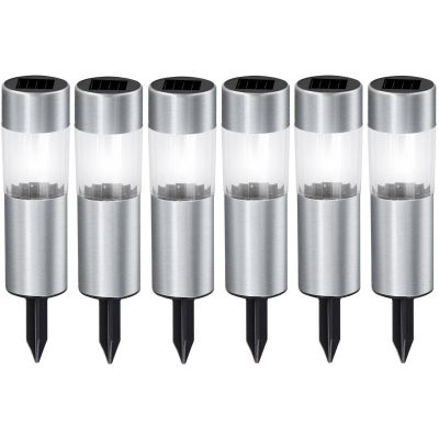 21. LAMPA SOLARNA 4,5X15CM INOX 6SZT GRUNDIG