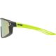 3. Okulary dla dzieci Uvex Skyryse JR - black/yellow matt/mir.yellow