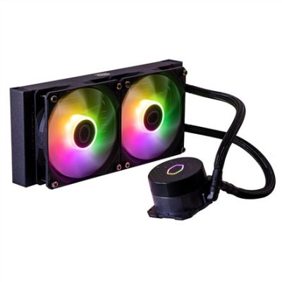 7. COOLER MASTER CHŁODZENIE WODNE CPU MASTERLIQUID 240L CORE ARGB MLW-D24M-A18PZ-R1