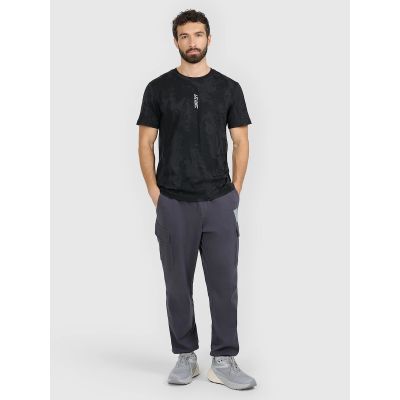 4. T-shirt regular z nadrukiem męski 4F 4FRAW25TTSHM3385-20A