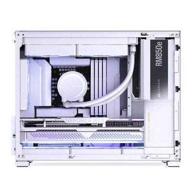 Obudowa PC Jonsbo D32 STD Biała Obudowa, Mini Obudowa, mATX, Szkło Hartowane - Białe