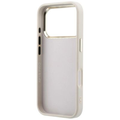 7. Etui Guess 4G & Big Resin Logo na iPhone 17 Pro Max / 18 Pro Max - różowe