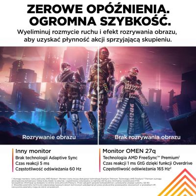 10. MONITOR HP LED, QHD 27" OMEN 27q (780H4E9) 165Hz
