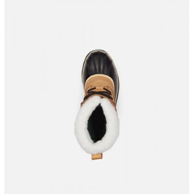 5. Buty śnieżne SOREL Caribou Boots Męski Czarny, Brązowy