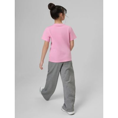 2. T-shirt regular z nadrukiem dziewczęcy 4F 4FJRSS26TTSHF3455-56S