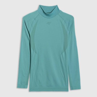 9. Bielizna termoaktywna bezszwowa (góra) damska 4F 4FWAW25USEAF216-46S