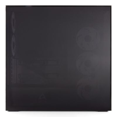 12. Obudowa Arctic Xtender Schwarz z oknem z GPU mountem