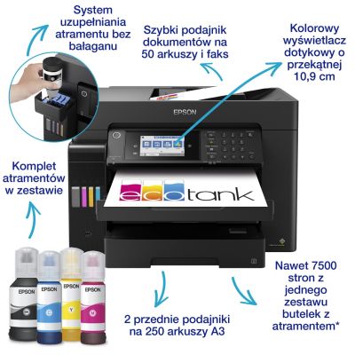 41. Epson Drukarka MFP ITS L15160 A3+