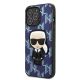 2. Etui Karl Lagerfeld Monogram Ikonik Patch na iPhone 13 Pro / iPhone 13 - niebieskie