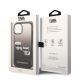 8. Etui Karl Lagerfeld Gradient Ikonik Karl&Choupette na iPhone 14 Plus - czarne