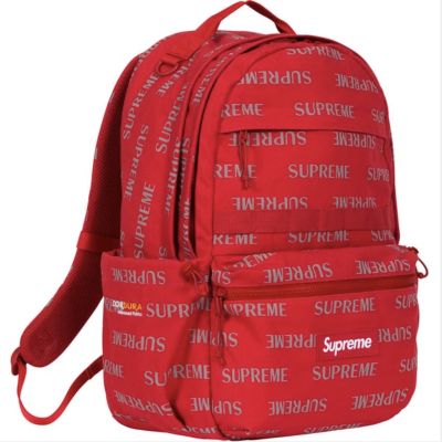 2. Plecak Supreme Backpack Red BackPack Reflective - FW26B3-RED