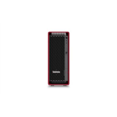 11. Stacja robocza Lenovo ThinkStation z procesorem AMD Ryzen Threadripper PRO 7945WX, pamięcią 64 GB DDR5 RDIMM, dyskiem 1000 GB oraz klawiaturą z językiem angielskim, brak napędu optycznego